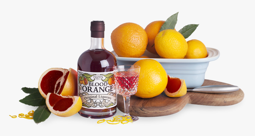 Transparent Blood Orange Png - Glass Bottle, Png Download
