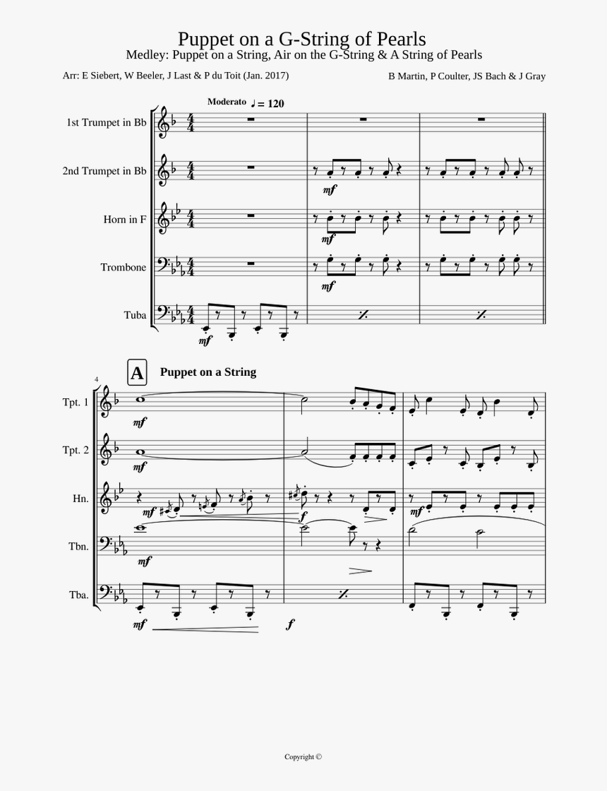 Cant Take My Eyes Off Of You Brass, HD Png Download