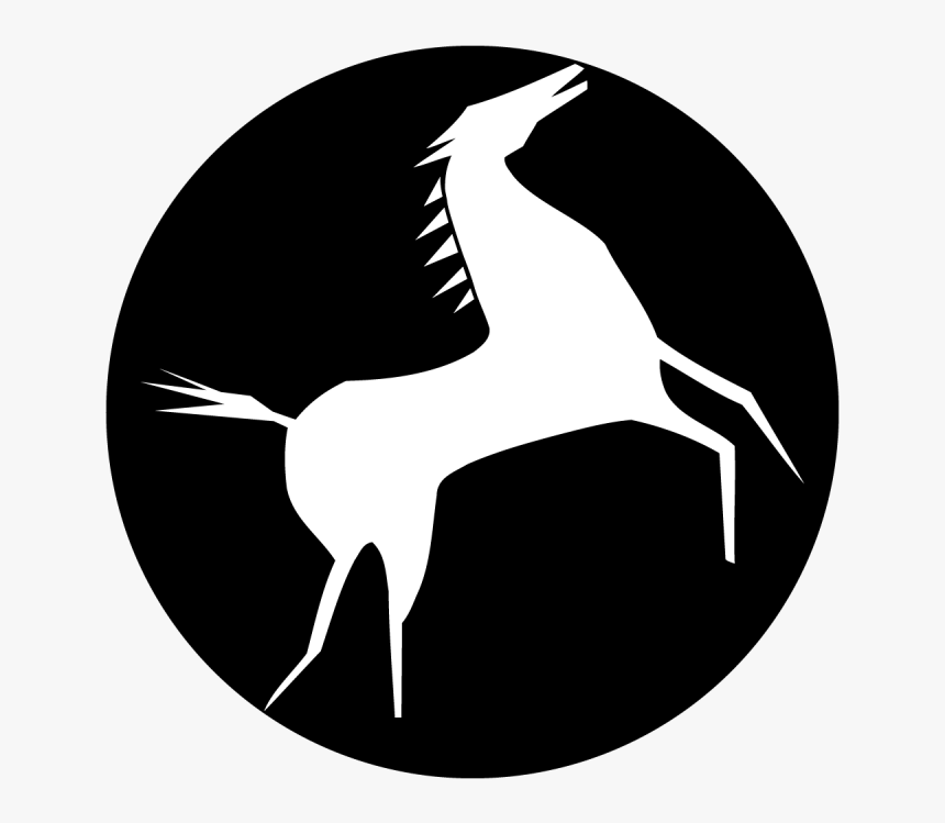 Transparent Rearing Horse Png - Emblem, Png Download