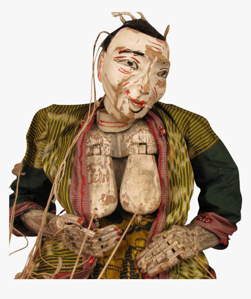 Antique Burmese Puppet, HD Png Download