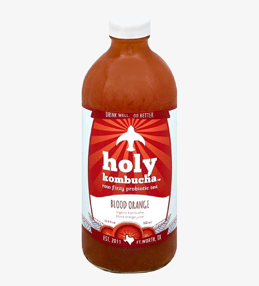 Holy Kombucha Blood Orange - Blood Orange Kombucha, HD Png Download