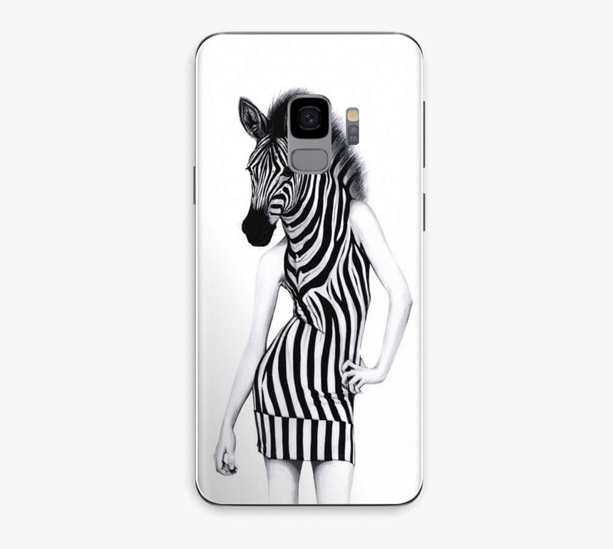 Party Zebra Skin Galaxy S9 - Party Zebra, HD Png Download