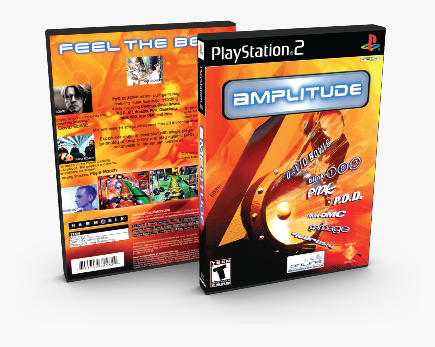 Amplitude - Amplitude Game Ps2, HD Png Download