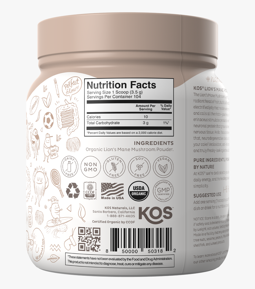 Kos Natural Label, HD Png Download