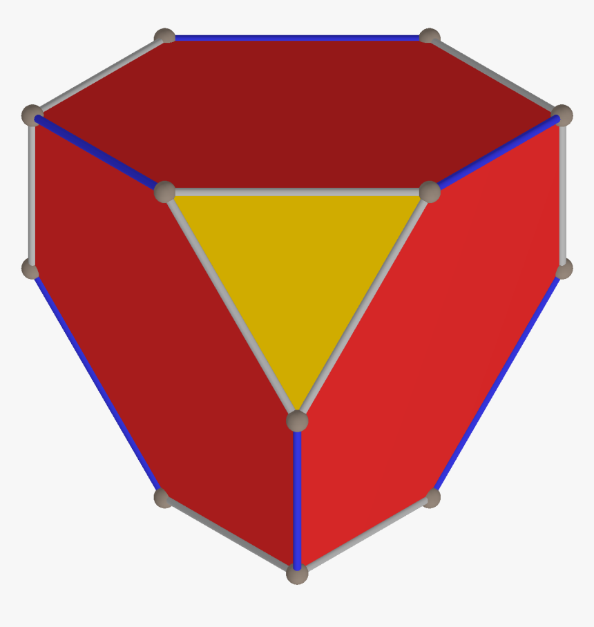 Polyhedron Truncated 4a From Yellow Max - Umbrella, HD Png Download