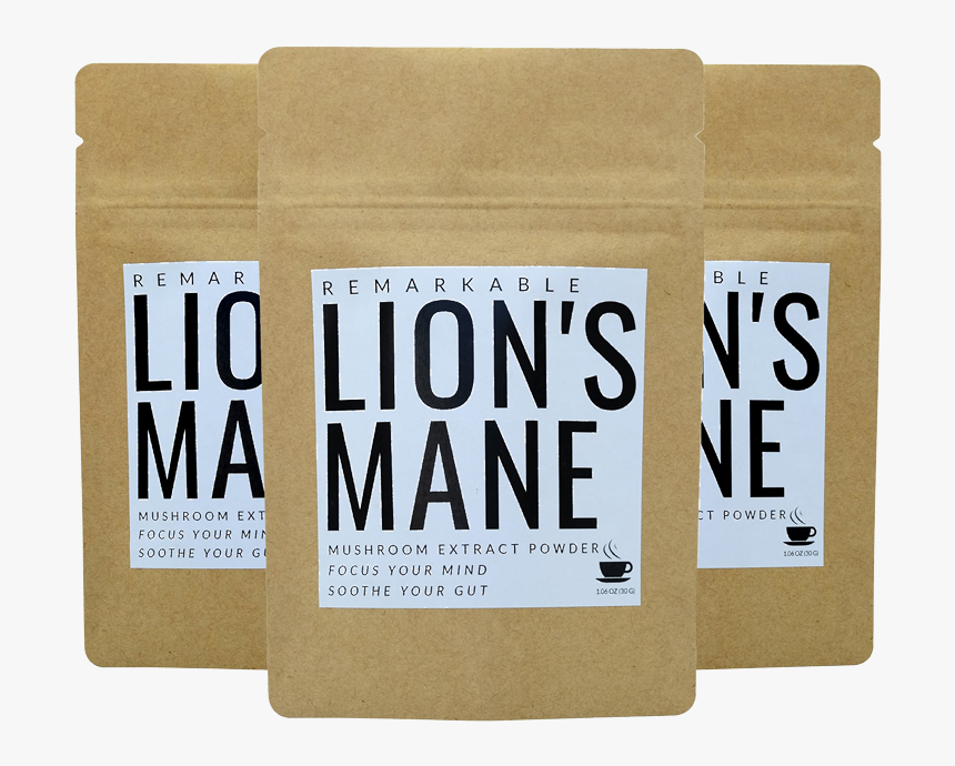 Lion S Mane Mushroom - Carton, HD Png Download