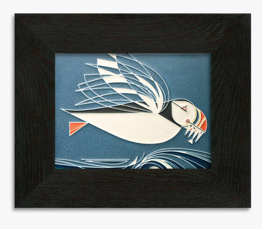 Charley Harper Puffin Tile, HD Png Download