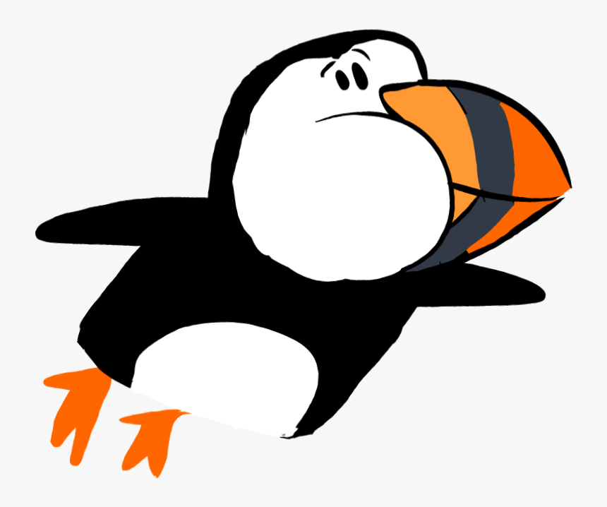 Transparent Puffin Bird, HD Png Download