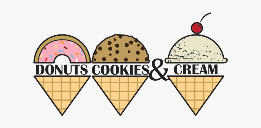 Dcc Banner Cherryheader - Ice Cream Donut Cookie, HD Png Download