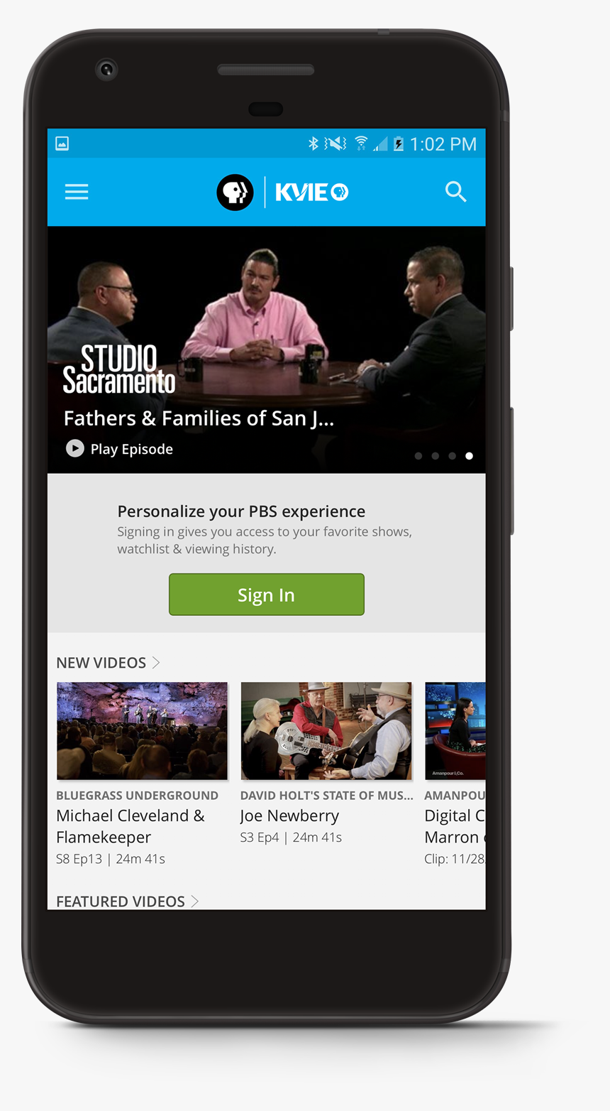 Open Pbs App On Android Device - Online Advertising, HD Png Download