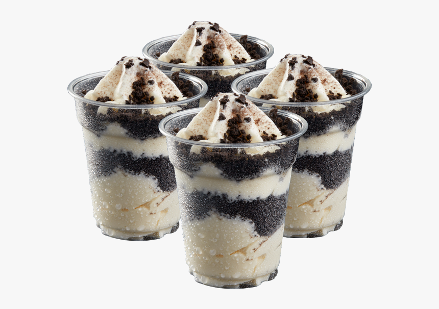 Cookies & Cream Sundae 4 Pack - Dominos Cookies And Cream Sundae, HD Png Download