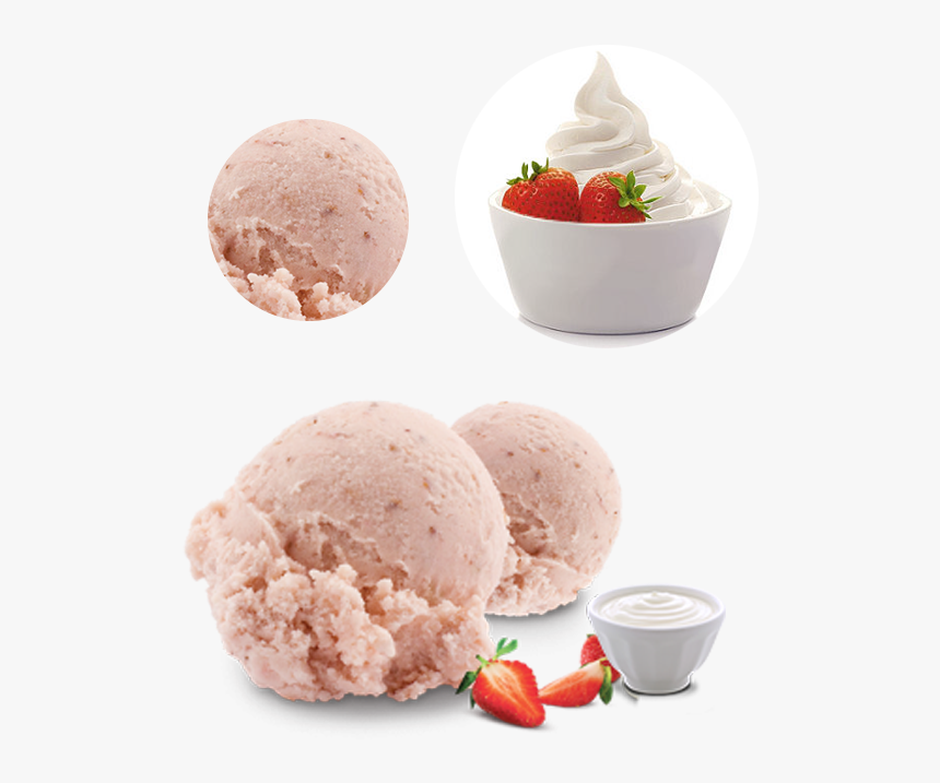 Kem Sua Chua Dau, HD Png Download