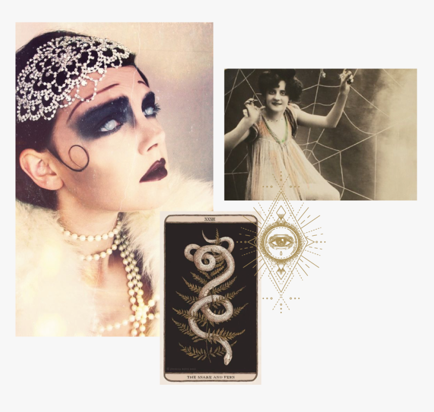1920 Scary Halloween Makeup, HD Png Download