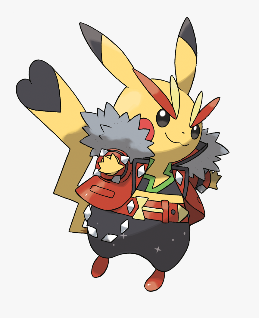 Pikachu Rock Star - Cosplay Pikachu, HD Png Download