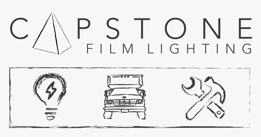 Capstone Film Lighting - Drawing, HD Png Download