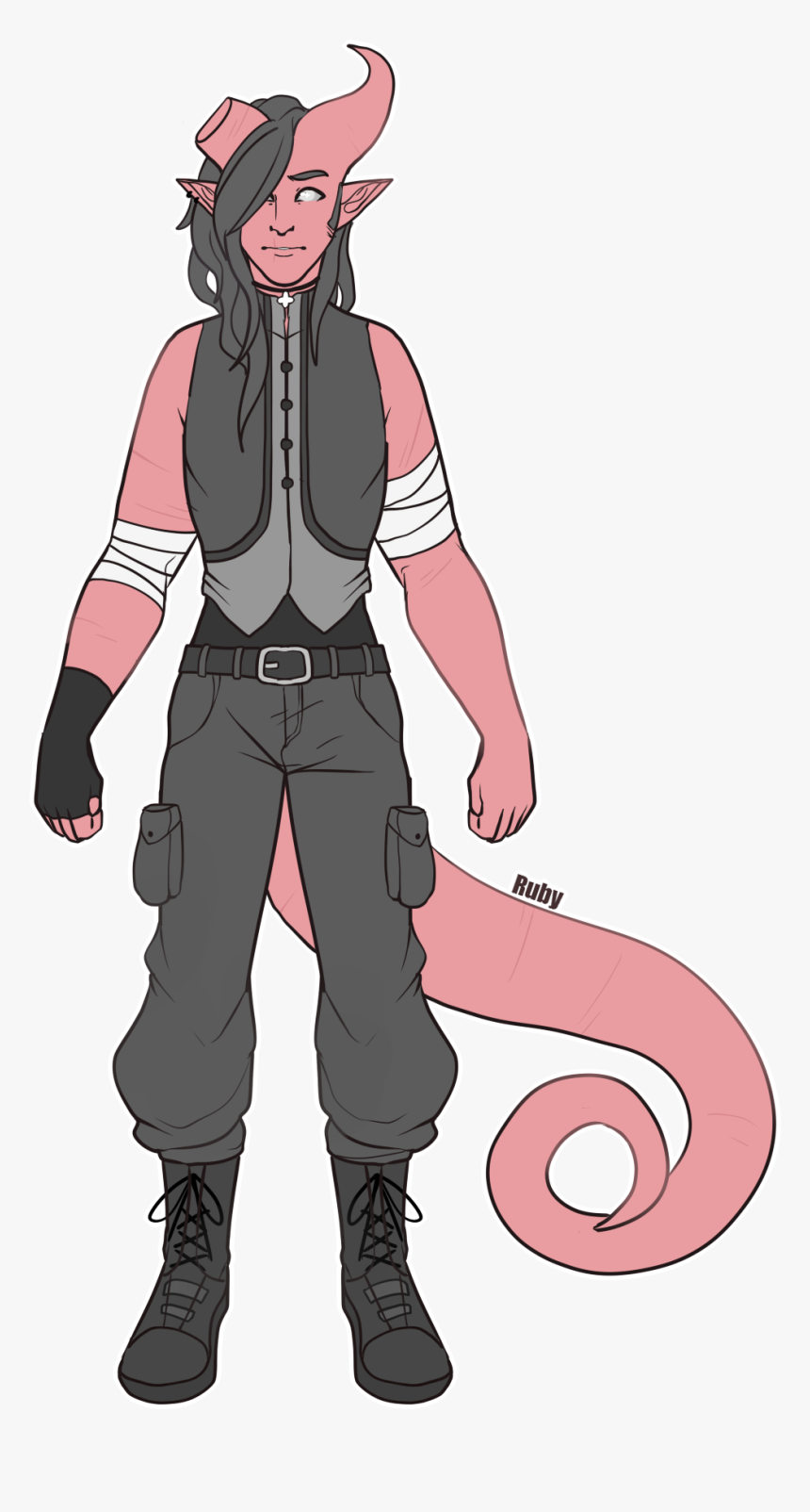 Transparent Tiefling Png - Illustration, Png Download