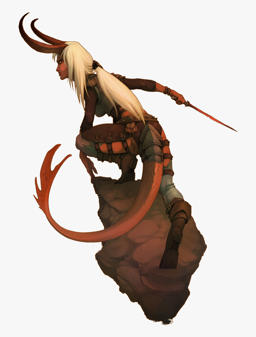 Renderrs' - D&amp - D Resource - Planetouched Tiefling, HD Png Download