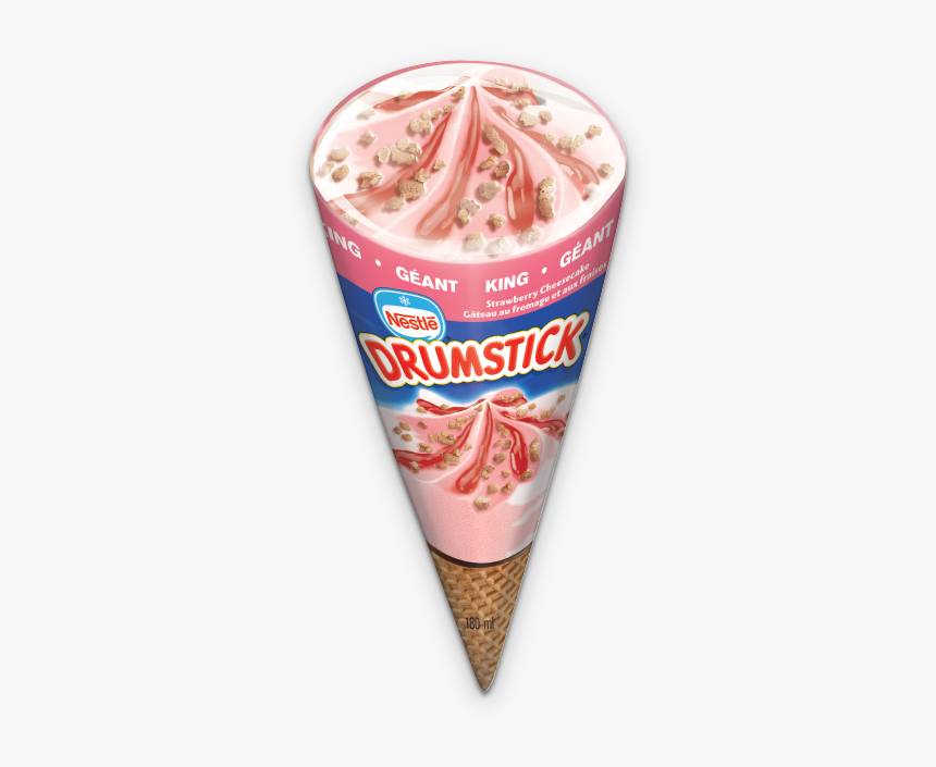 Alt Text Placeholder - Nestle Drumstick Strawberry Cheesecake, HD Png Download