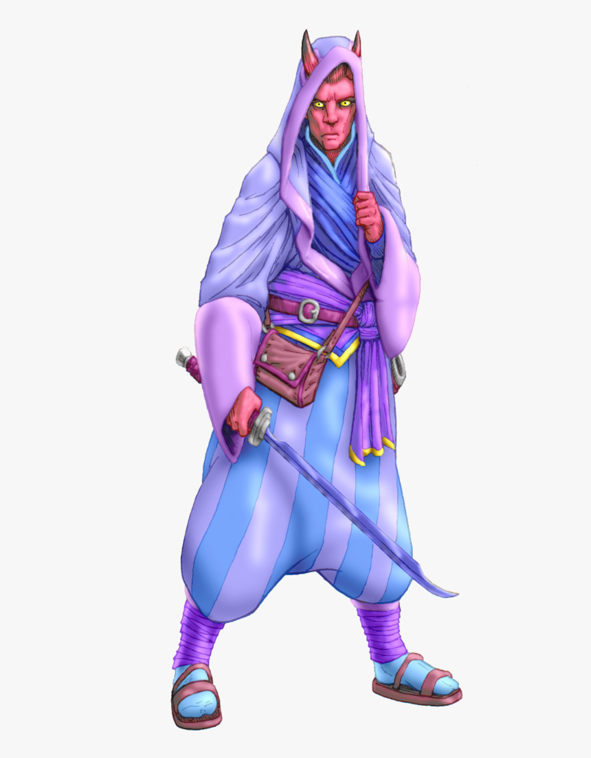 Tiefling Purple Male, HD Png Download
