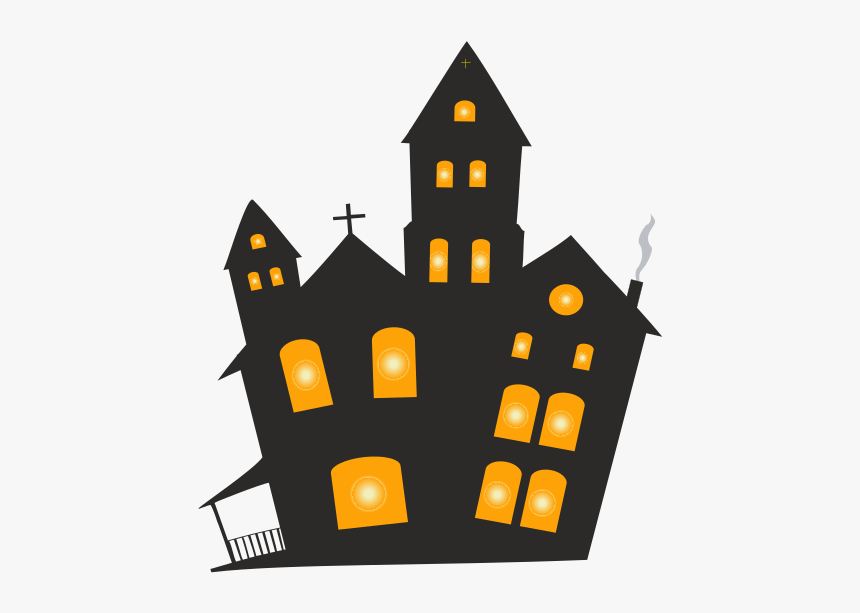 Halloween House - Halloween House Png, Transparent Png