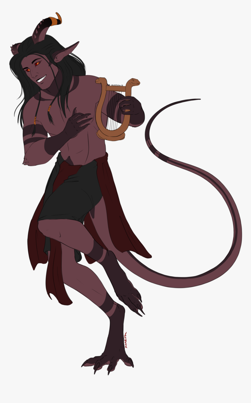 Female Tiefling , Png Download - Tiefling Art, Transparent Png