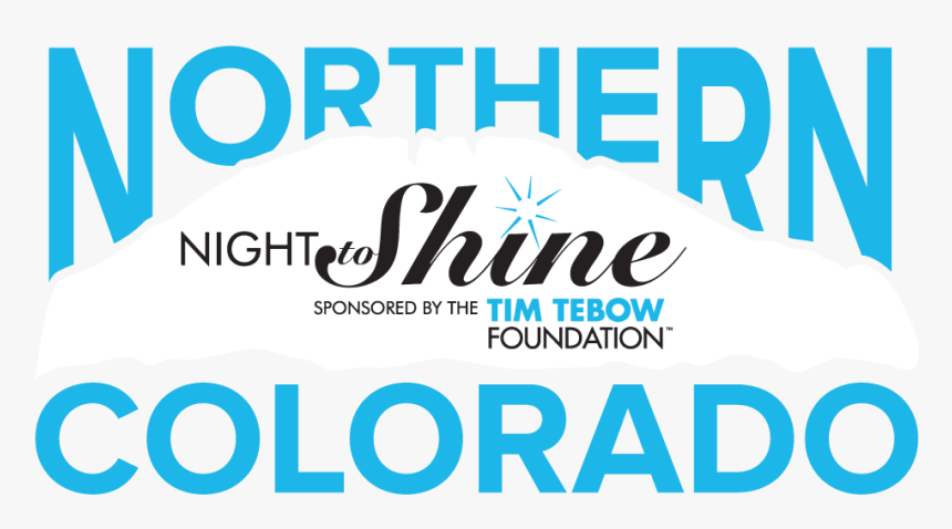 Transparent Blue Shine Png - Night To Shine Northern Colorado, Png Download