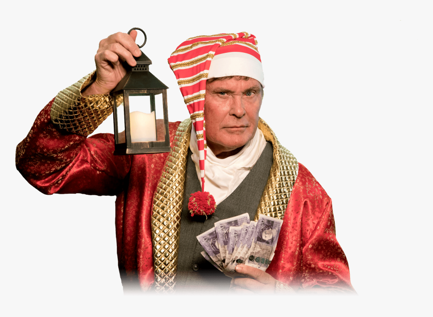 Transparent Scrooge Png - Christmas David Hasselhoff, Png Download