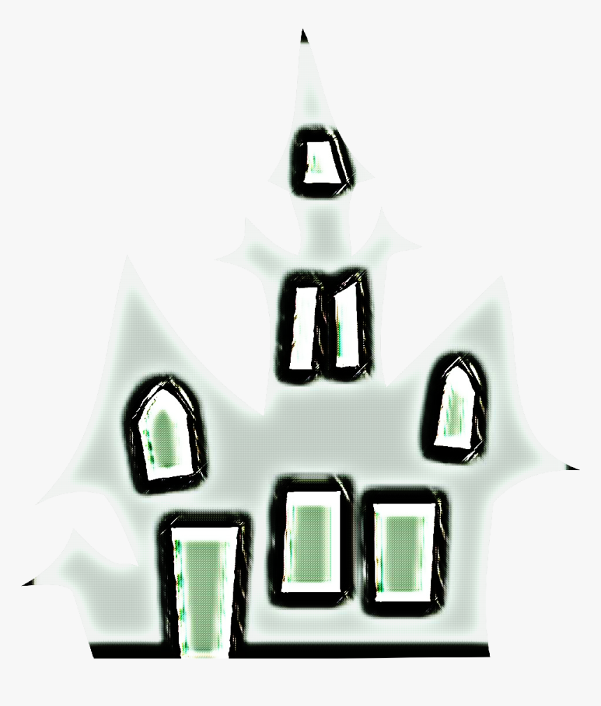#halloween House - House, HD Png Download