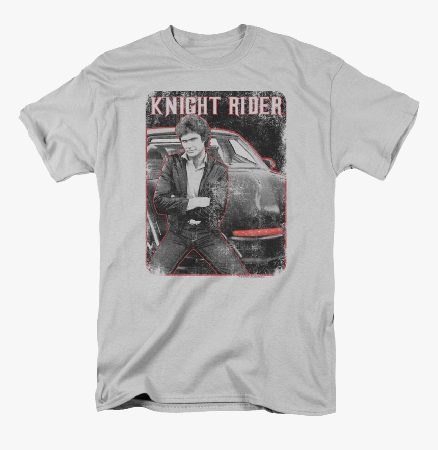 Transparent David Hasselhoff Png - Knight Rider Retro T Shirt, Png Download