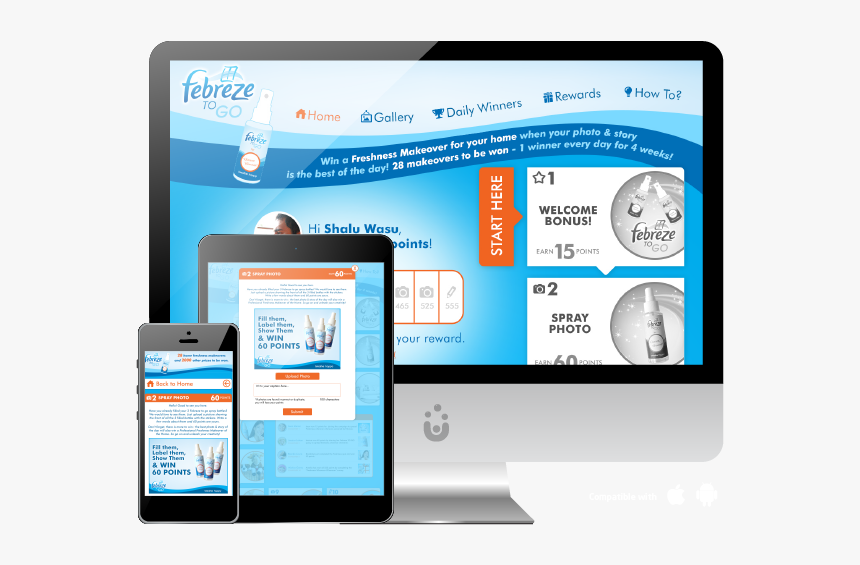 Febreze To Go - Febreze Air, HD Png Download