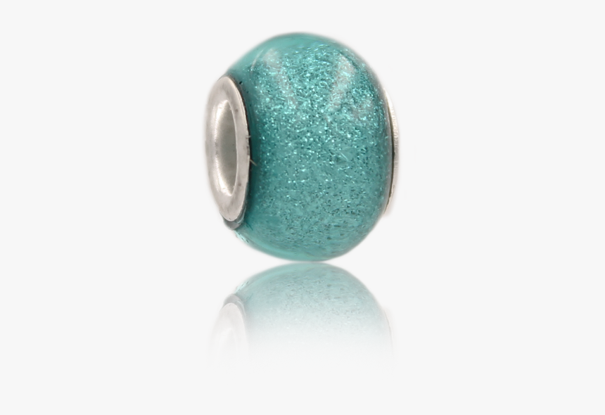 Blue Shine Charm Para Pulsera - Bead, HD Png Download