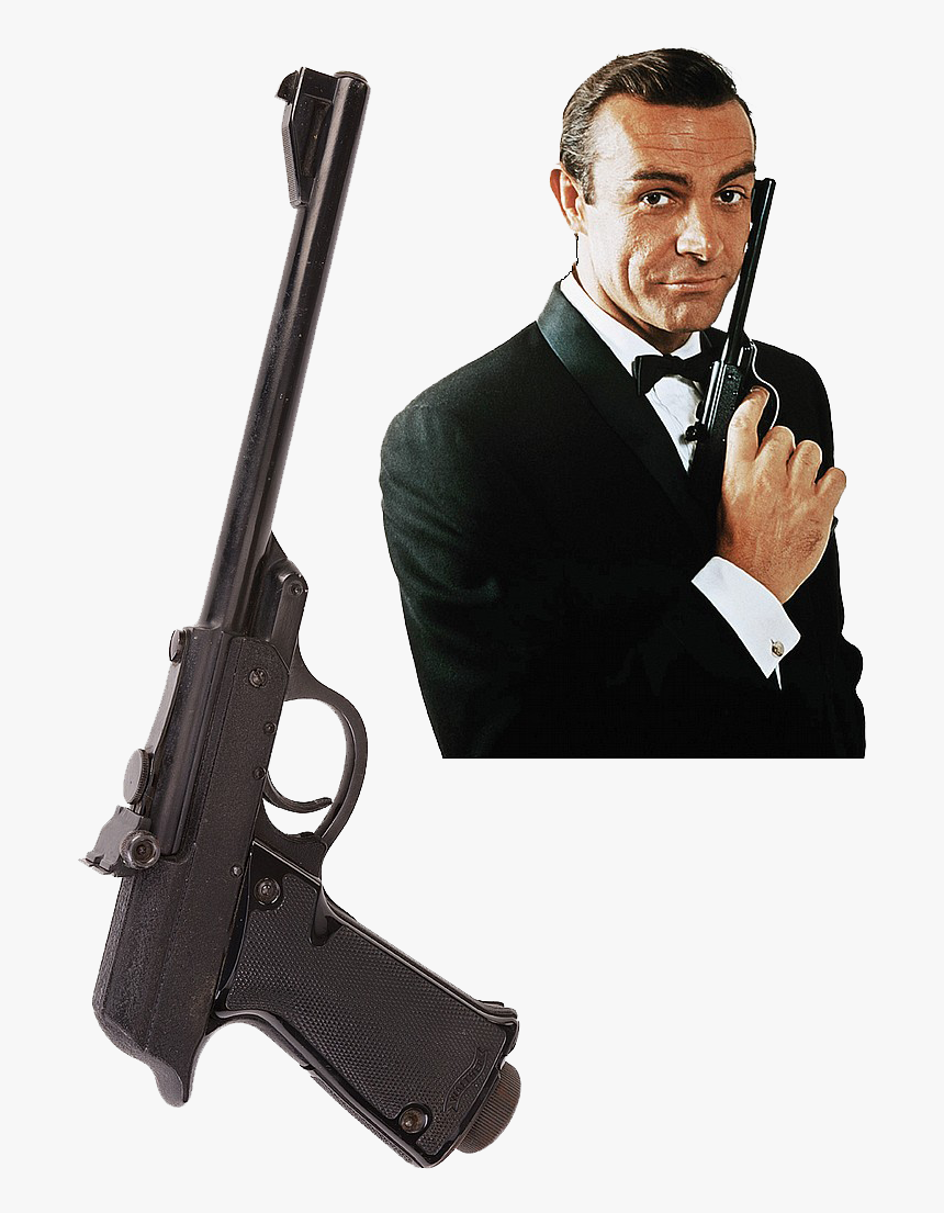 Images Of Gun Barrel Sean Connery Spacehero - Walther Lp 53 James Bond, HD Png Download