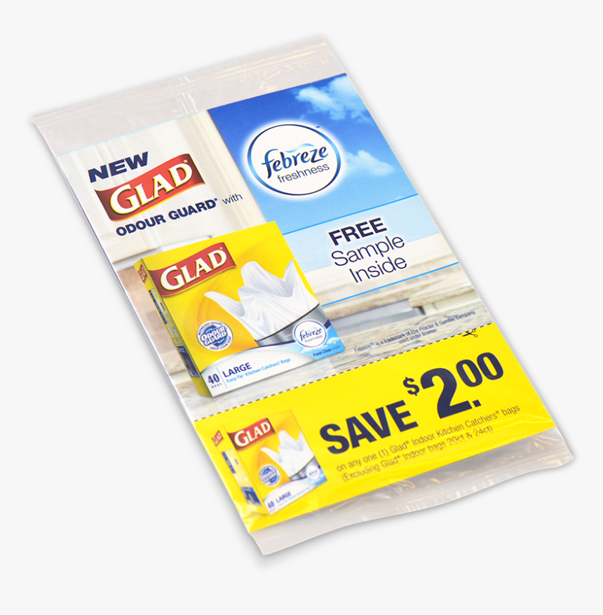 Glad Febreze Coupon Sample, HD Png Download