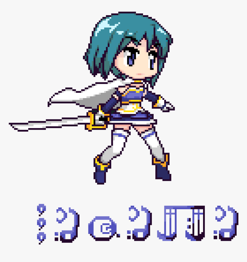 Madoka Magica Pixel Art, HD Png Download
