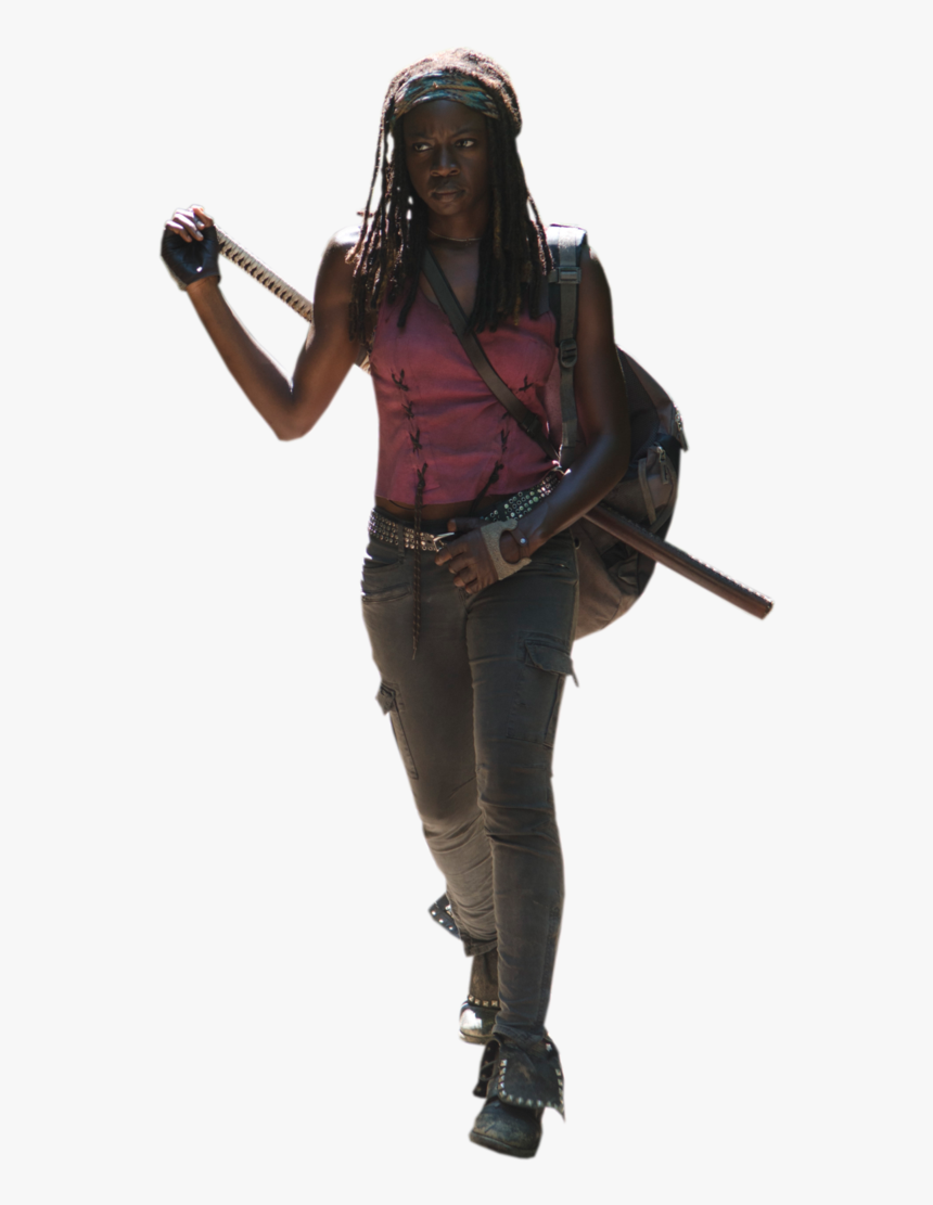 Walking Dead Michonne Png, Transparent Png