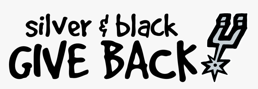 Silver And Black Give Back, HD Png Download