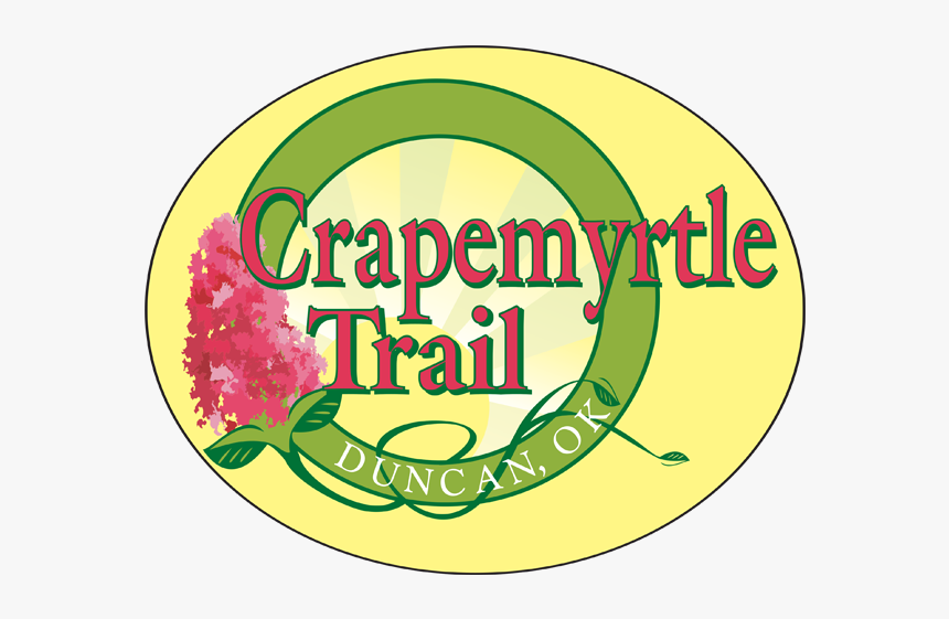 Crapemyrtle Trail Logo - Illustration, HD Png Download