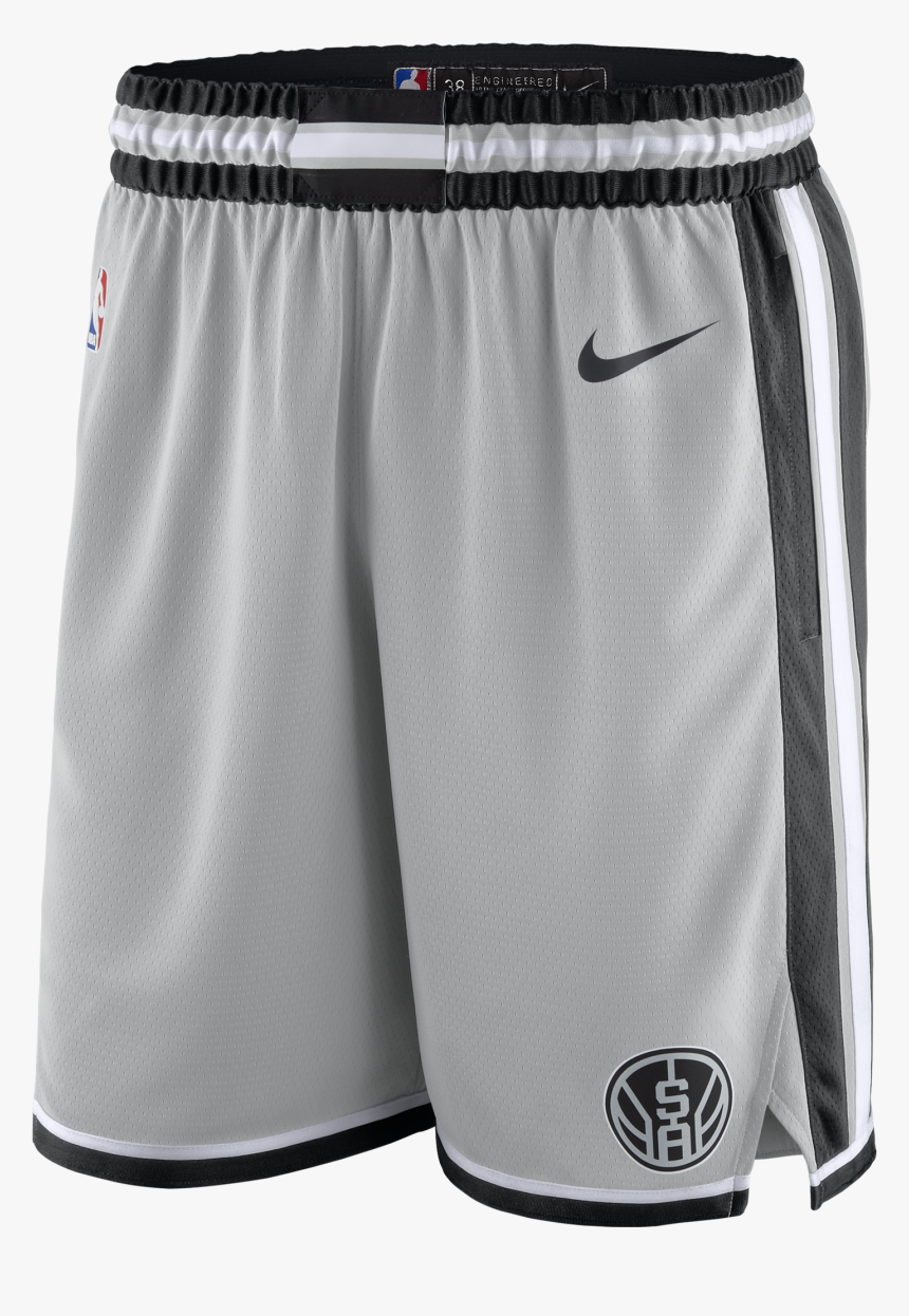 Nike Nba San Antonio Spurs Swingman Shorts - San Antonio Spurs Nike Statement Edition Swingman Shorts, HD Png Download