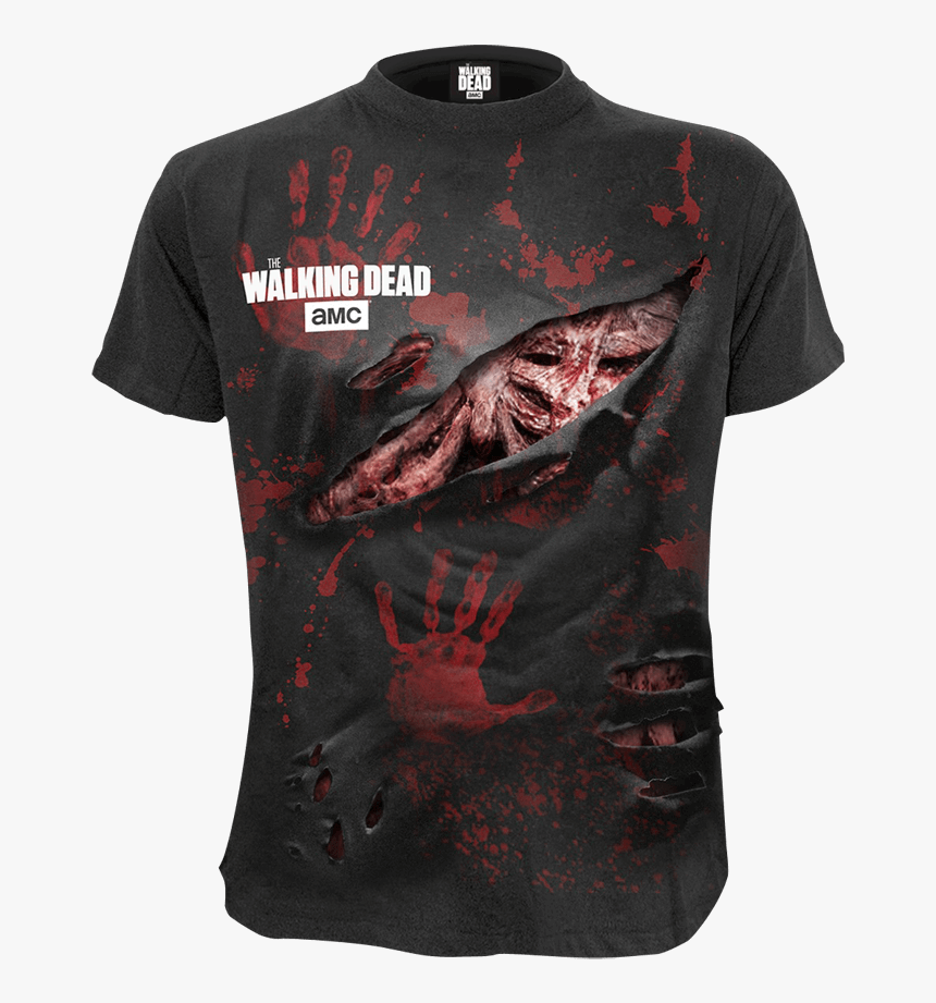 Walking Dead Michonne T-shirt - Walking Dead T Shirts Rick, HD Png Download