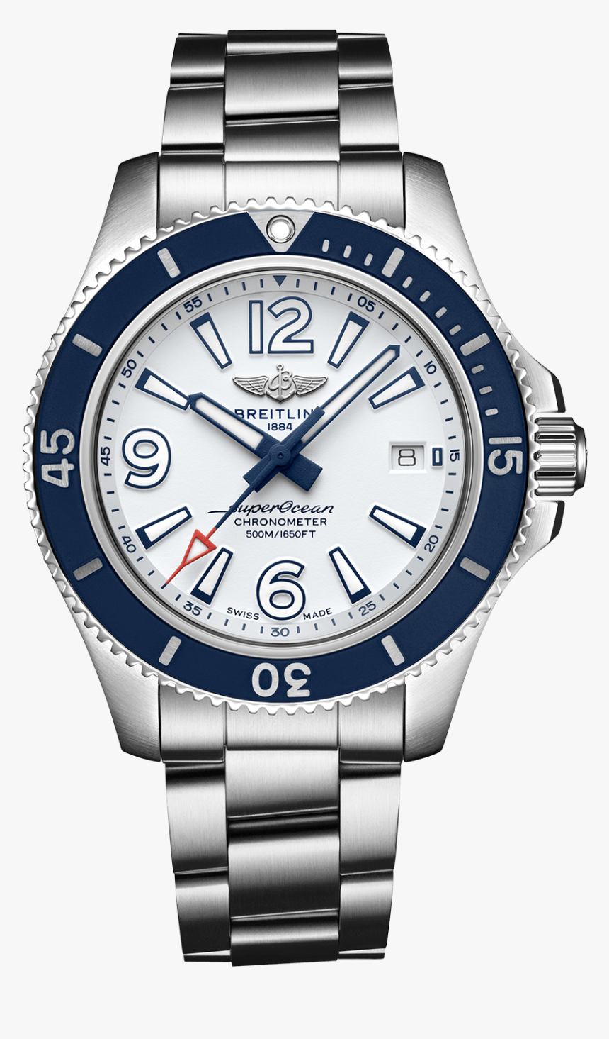 Breitling Superocean Automatic 42mm Zurich Breitling Superocean 42 White Hd Png Download Transparent Png Image Pngitem