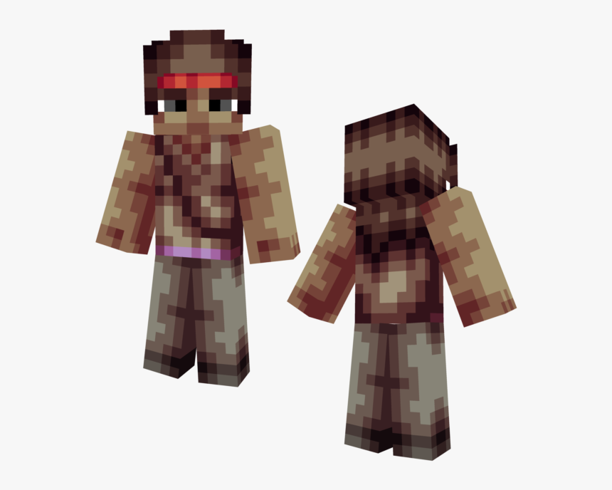 Pe Minecraft Skins Rick, HD Png Download