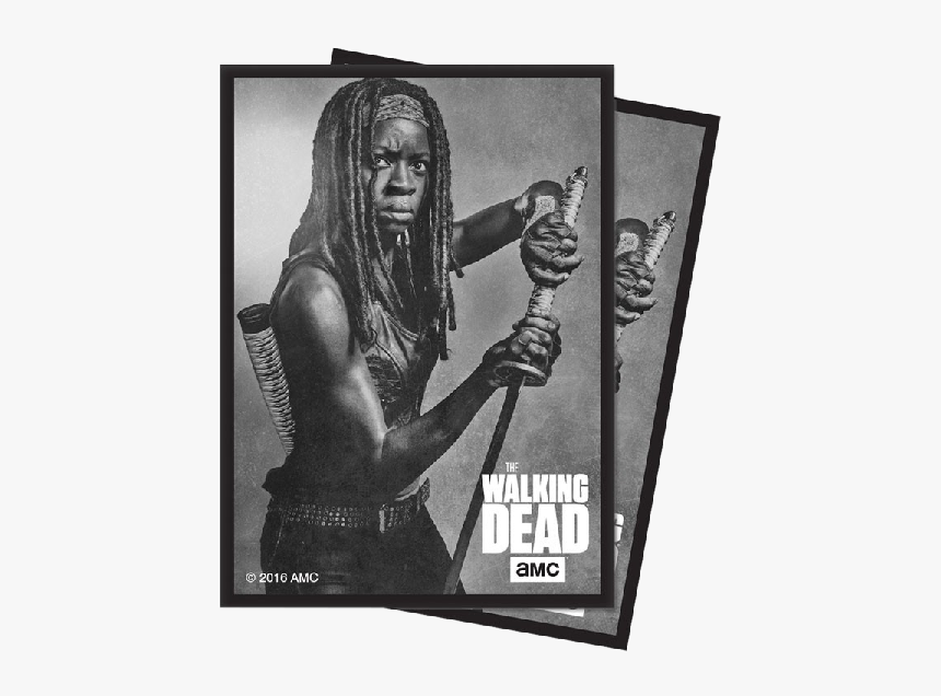 Walking Dead Michonne Poster, HD Png Download