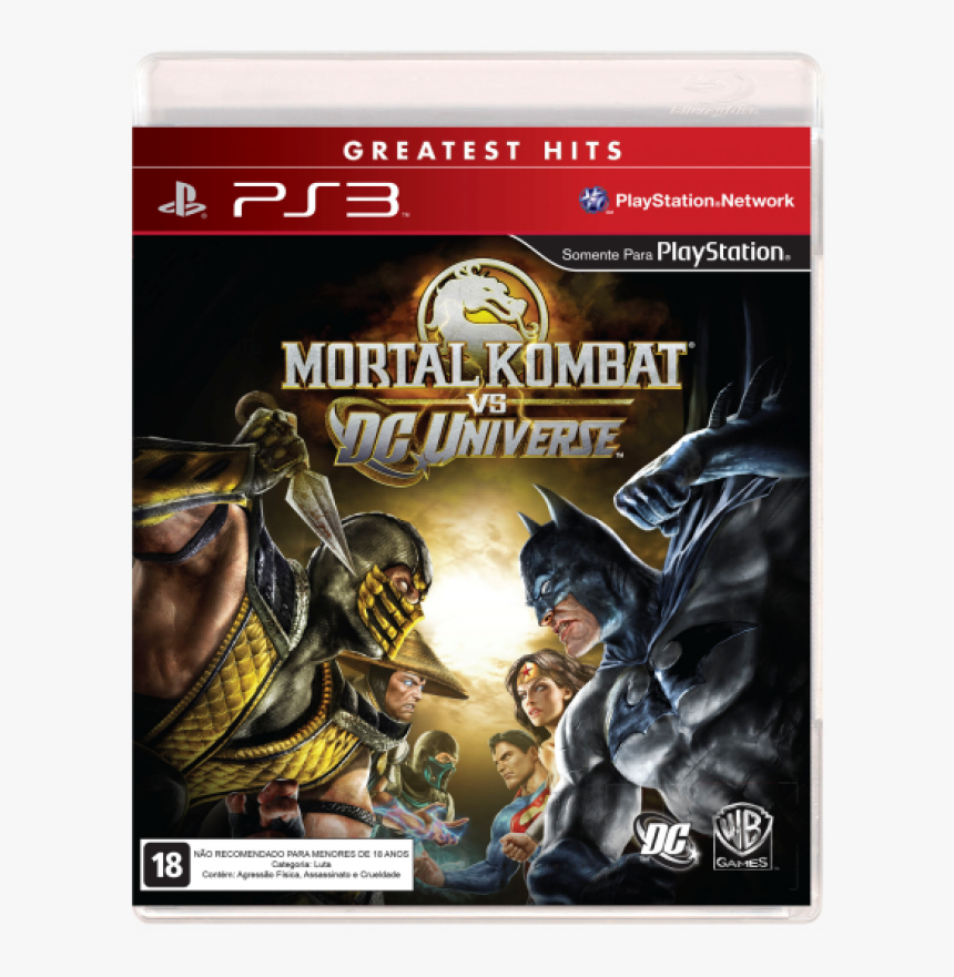 Playstation Mortal Kombat Vs Dc Universe Ps3, HD Png Download