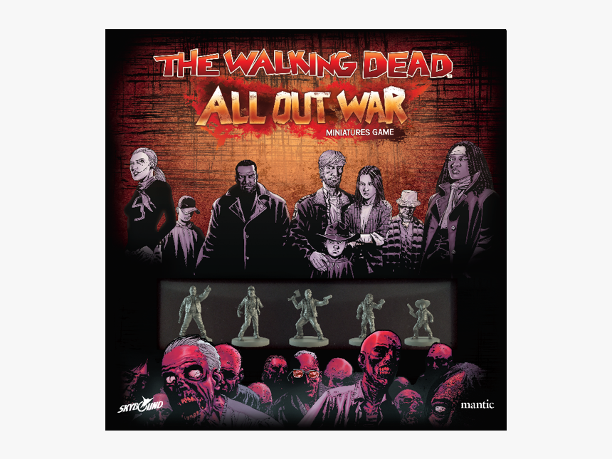Walking Dead All Out War Miniatures Game, HD Png Download