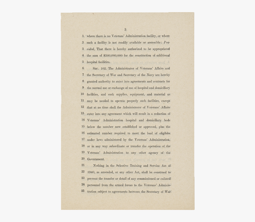 Bill Of Rights - Gi Bill Of Rights Text, HD Png Download