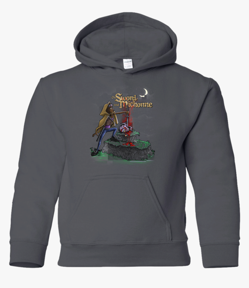 The Sword And Michonne Youth Hoodie - T-shirt, HD Png Download