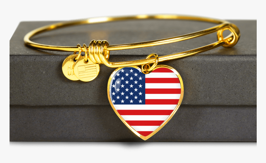 Transparent American Flag Heart Png - Flag Of The United States, Png Download