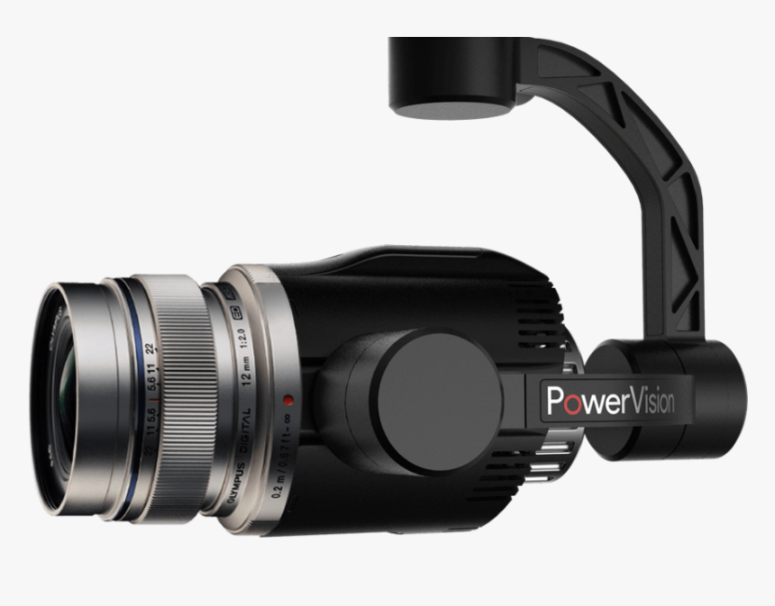 Powereye Mounted With 12mm Olympus Prime And Adjustable - Powereye M43, HD Png Download