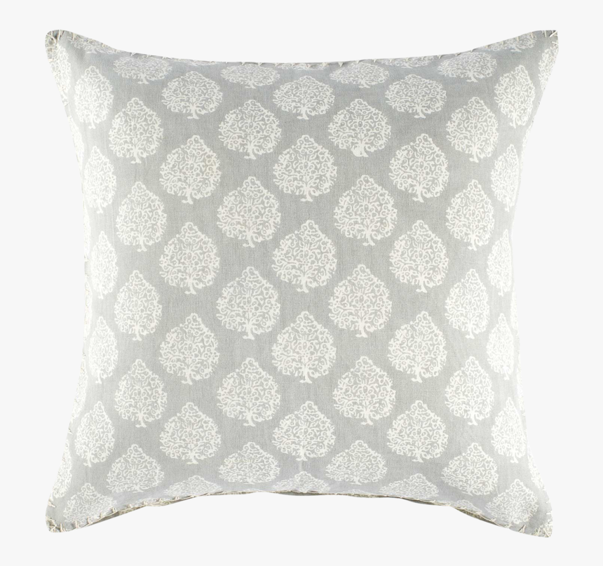 Grey Small Print Pillows, HD Png Download