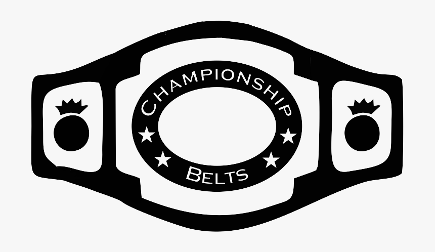 Championship Belt Png - Championship Belt Black And White, Transparent Png